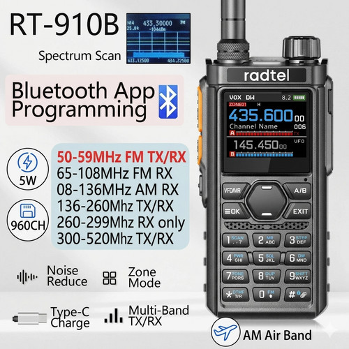 Radtel 910 cb - b, transmit