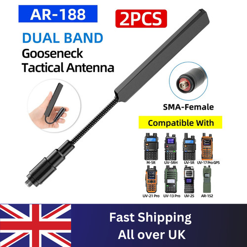 Telescopic dual band antenna - band,