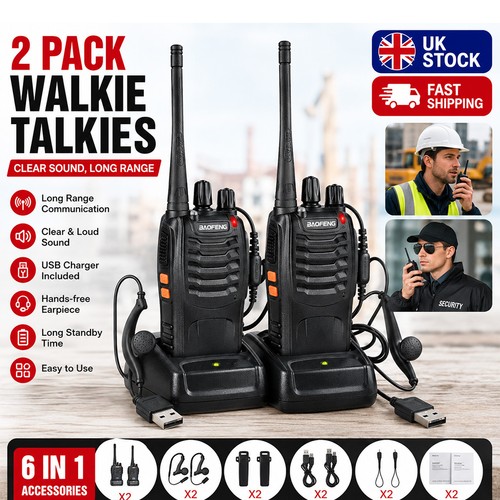 2pack baofeng 888s - bf-888s, radio