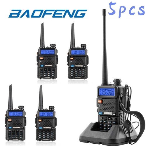 Baofeng 5r vhf uhf - 5x, uv-5r/ar-5r