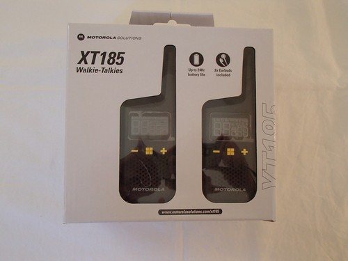 Motorola xt185 walkie - xt185, walkie-talkies
