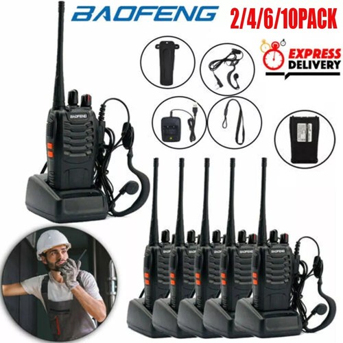 10x baofeng 88e 400 470mhz - 10x,