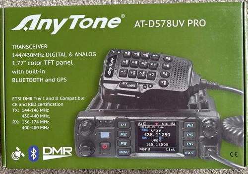Anytome 578uv pro dmr mobile - dmr,