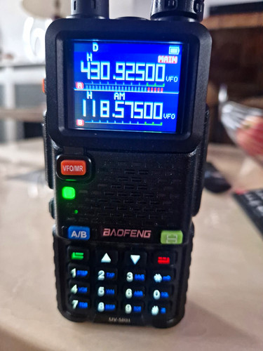 Baofeng 5rh with telescopic - with,