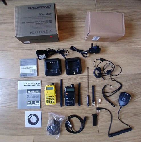 Baofeng set dual - baofeng, uv-5r