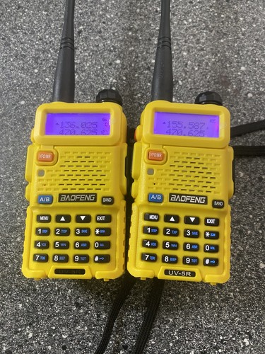 Two baofeng ham - ham, radios