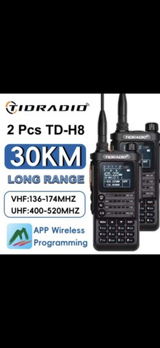 Pair high power walkie - high,