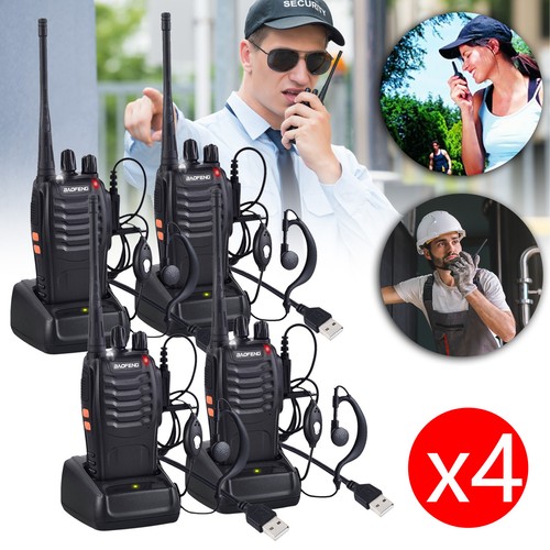 4pack baofeng walkie talkie - 4pack,