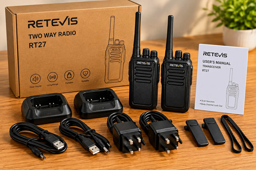 Retevis rt27 uhf pmr two - retevis,