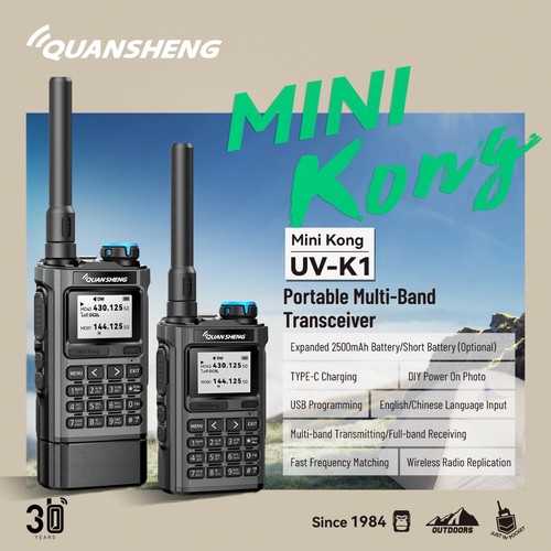 Quansheng dual band - 5w,