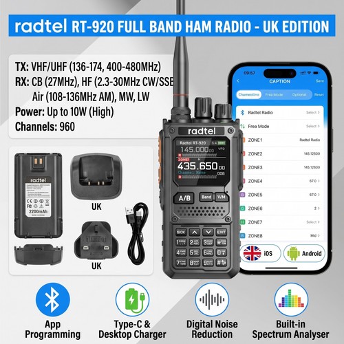 Radtel 920 ham - radtel, radio