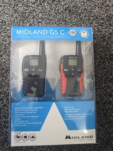 Midland pmr446 twin pack - pmr446,