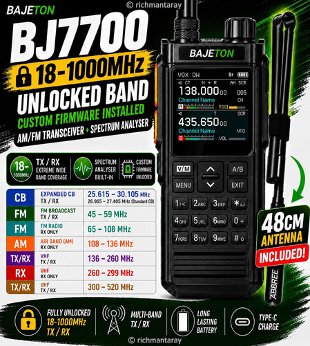 Bajeton 7700 radio - bajeton,